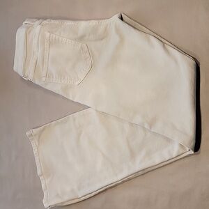 Mother Size 28 Marzipan Color Chalk It Up Weekender Flared Stretch Jeans